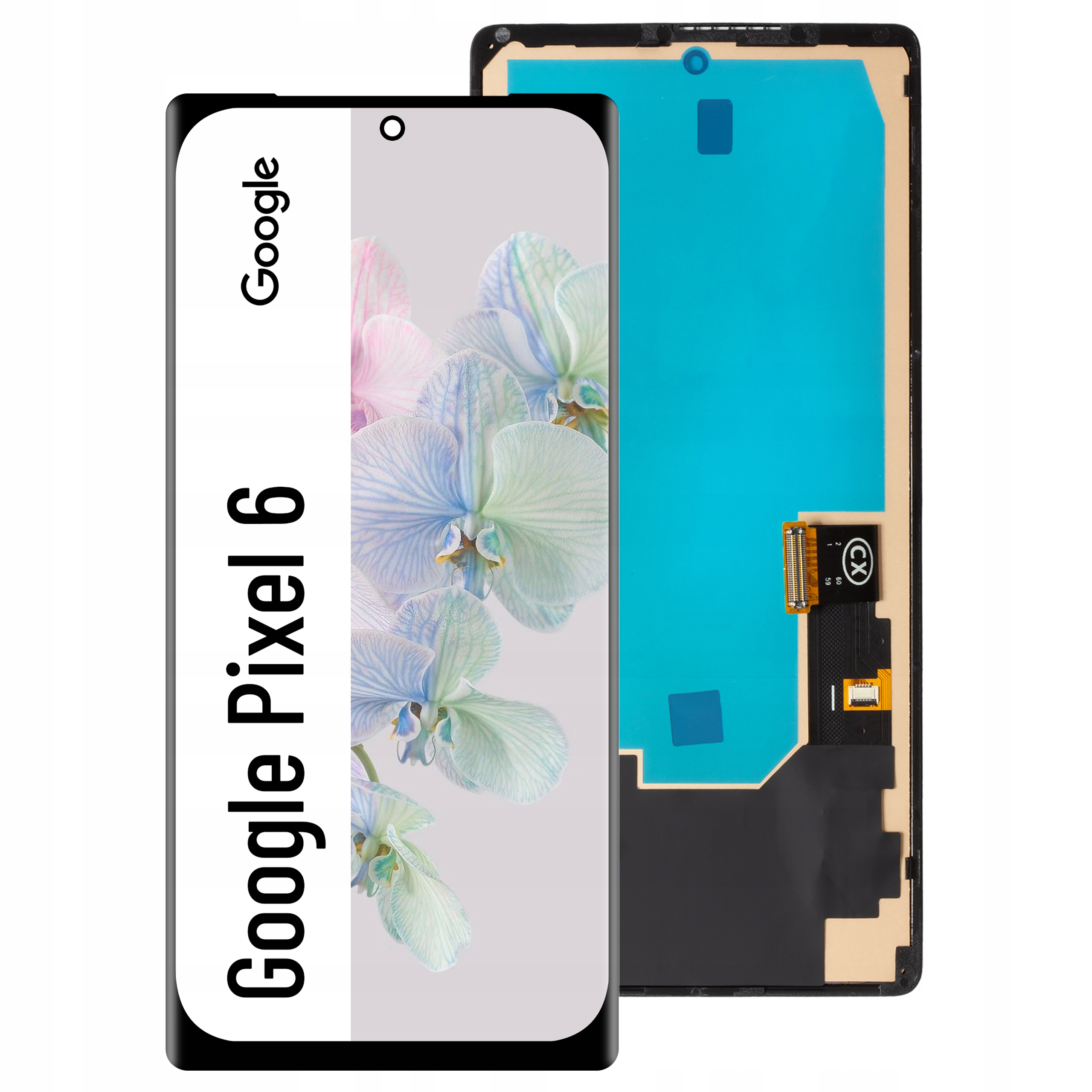 Displej s rámečkem pro Google Pixel 6 Oled Display LCD panel