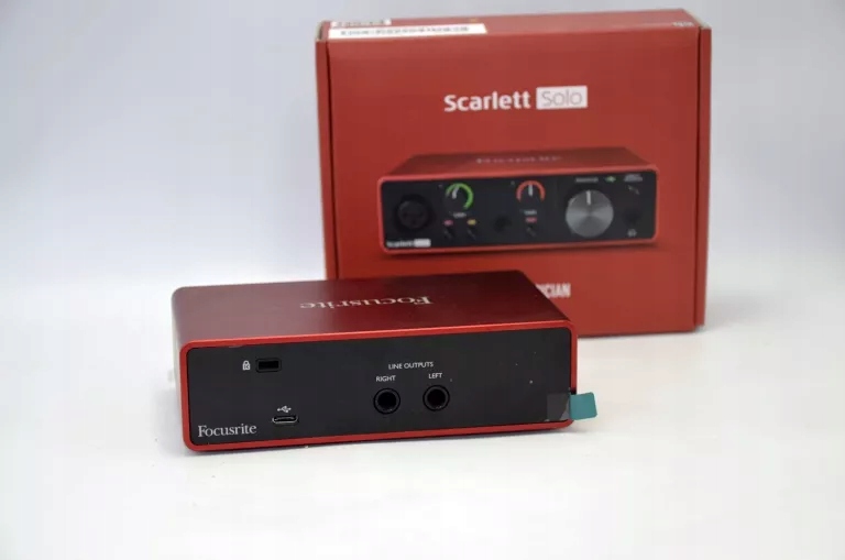 Focusrite Scarlett solo｜第3世代 Focusrite Scarlett Solo 3rd Gen - Audiotech - profesjonalne
