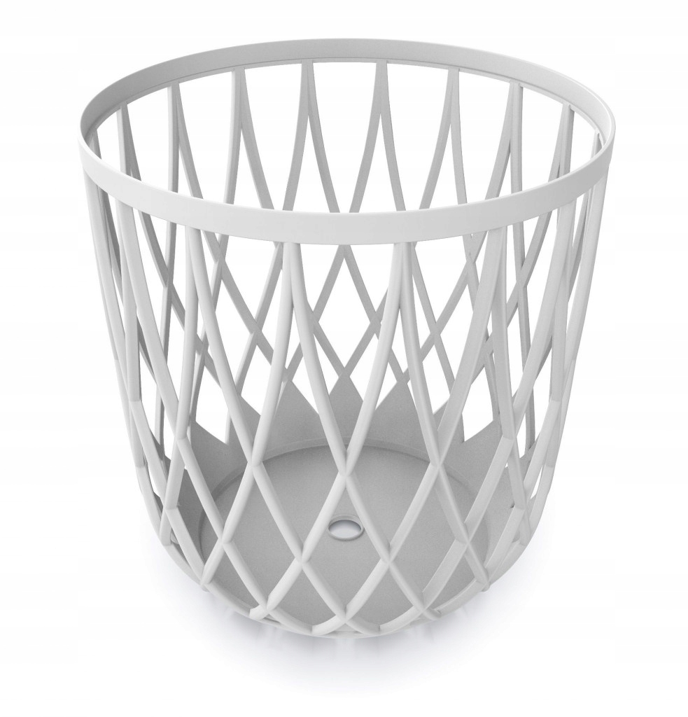 Levně Univerzální koš Uniqubo 44,7 cm barva: bílá, sada 4 ks