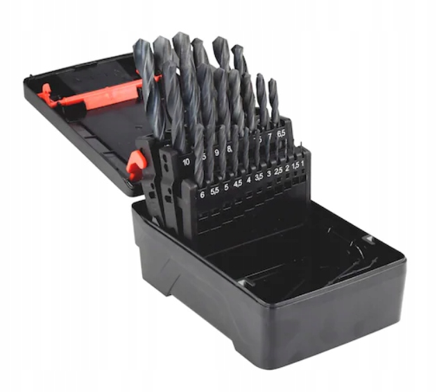 Wurth Vrtáky Do Kovu Z Oceli Hss Velikosti Sada 25 Ks 1-13 MM 0625000025