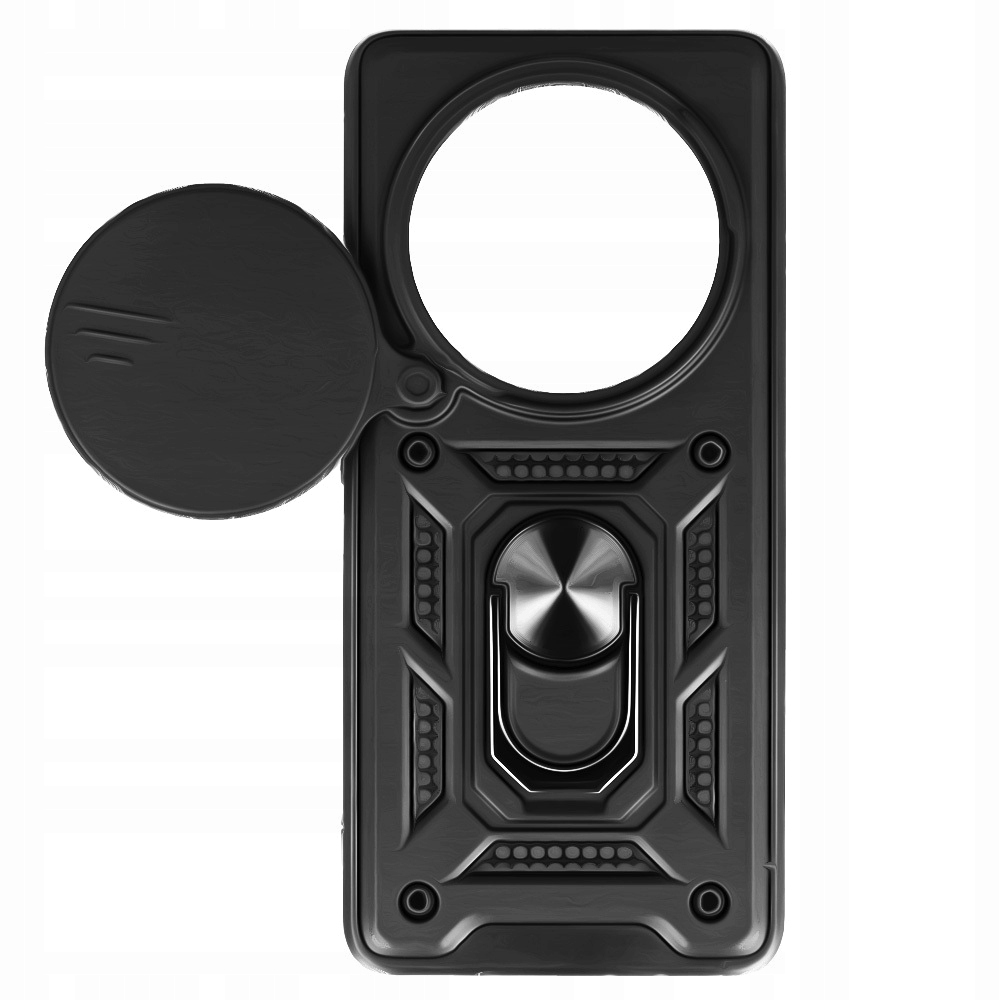 Etui Pancerne do Realme 12 Pro 5G z ochroną aparatu ring uchwyt na palec