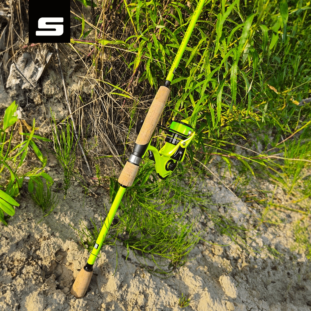 WĘDKA SPINNINGOWA Sahido LIGHTSABER SPIN 210 1-7g OKOŃ PSTRĄG BOLEŃ Materiał wędki włókno węglowe