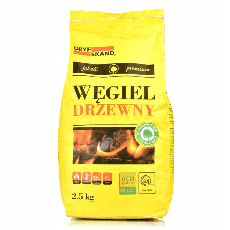 

Gryfskand węgiel drzewny jakość premium grill