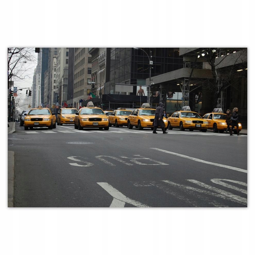 

Plakaty 60x40 Nowy Jork żółte taksówki