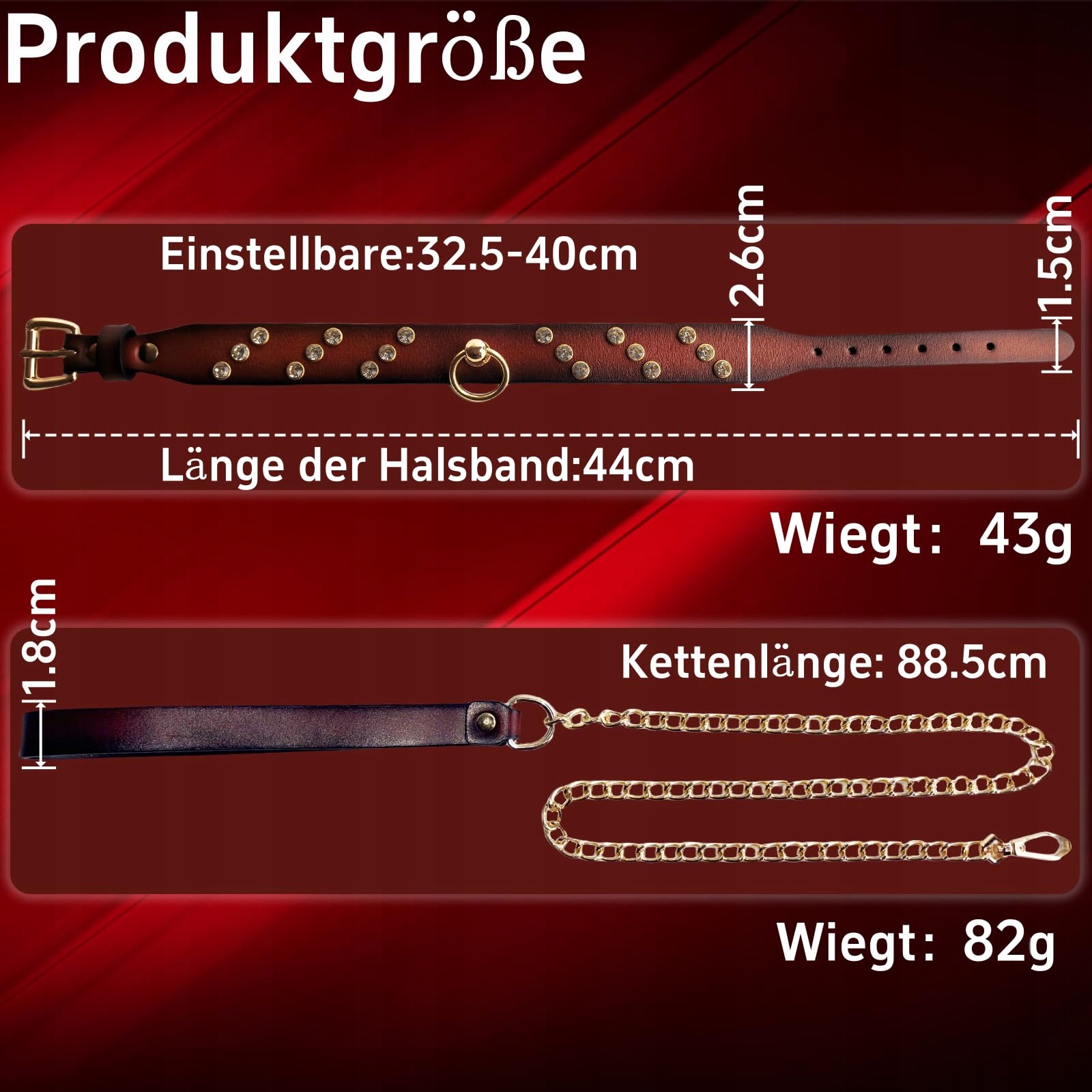 BRAND LEDER O-RING OBROŻA BDSM REGULOWANA DLA PAR KOBIET MĘŻCZYZN BRĄZOWA — miniatura 4