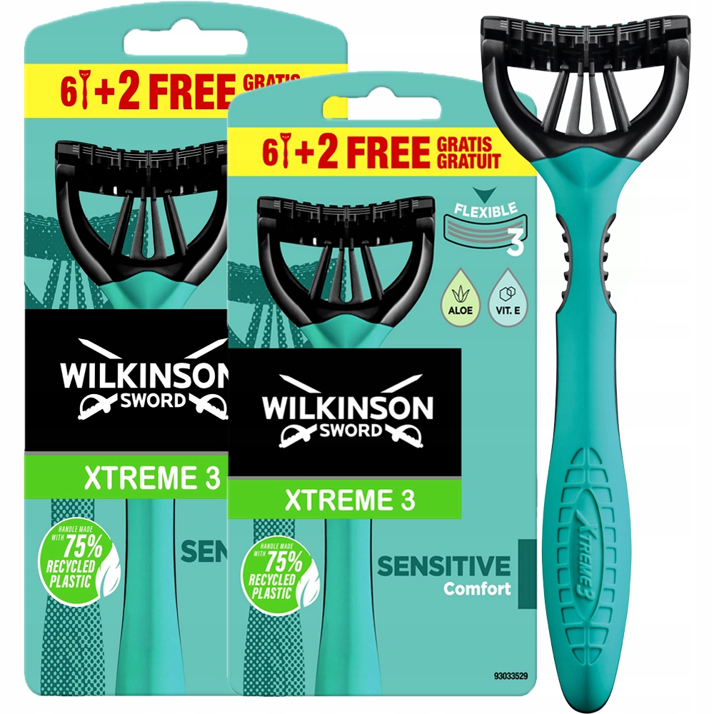 

16X Maszynka Jednorazowa Wilkinson Xtreme 3 Ostrza