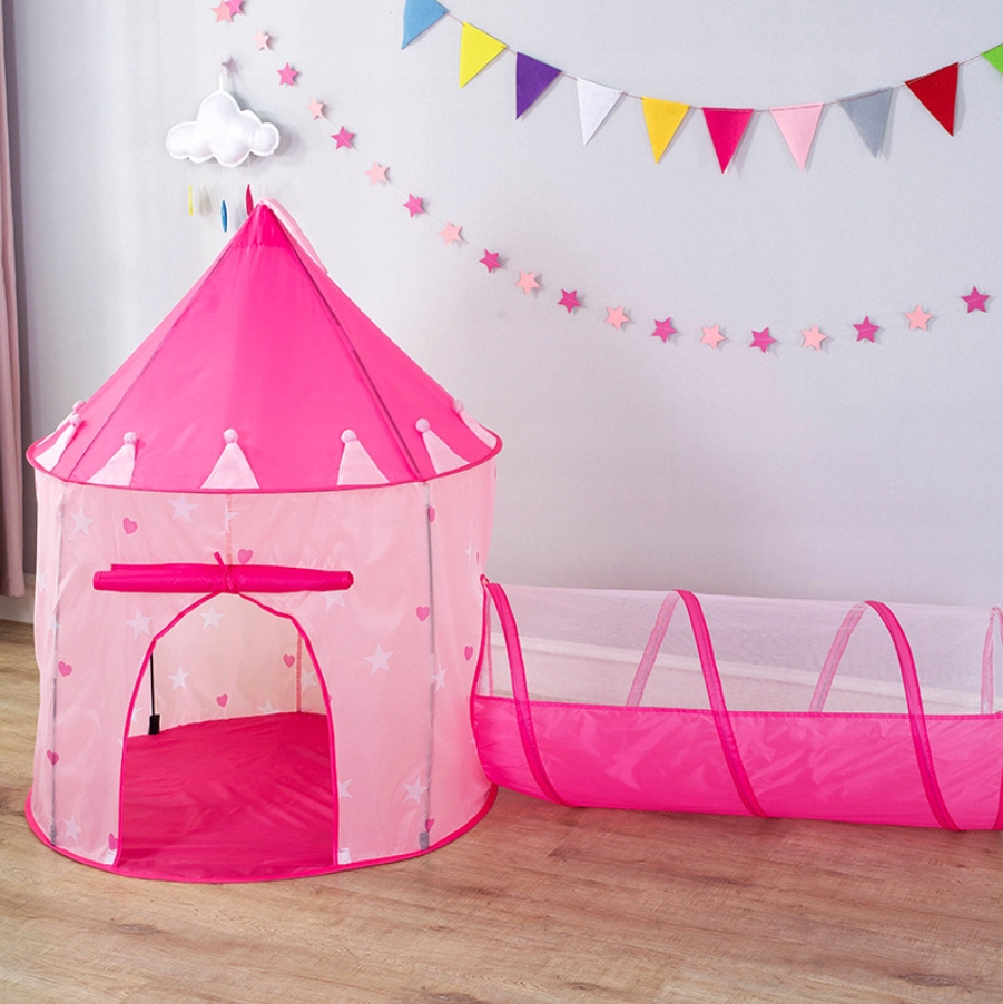 NAMIOT Dzieci Zamek Domek TUNEL KOSZ Suchy Basen Pałac Do Pokoju Ogrodu 3w1 Marka Bestomi