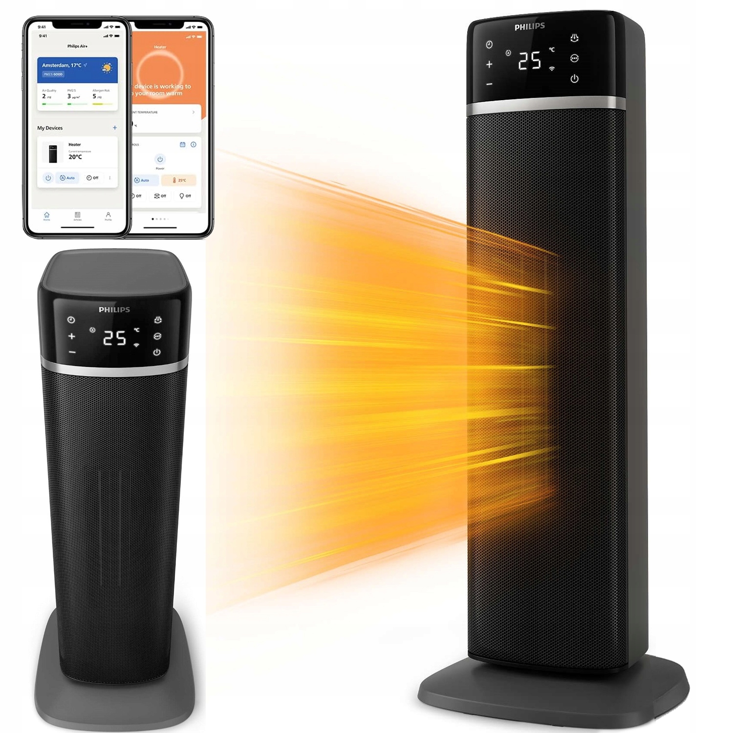 Termoventilátor Philips CX5120/11 2000W Elektrický Ohrievač S Termostatom