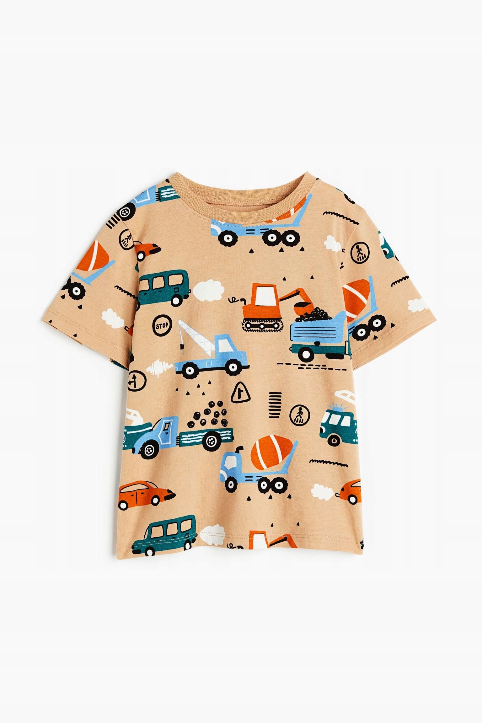 

Nowa H&m bluzeczka t-shirt Koparki Auta 122/128