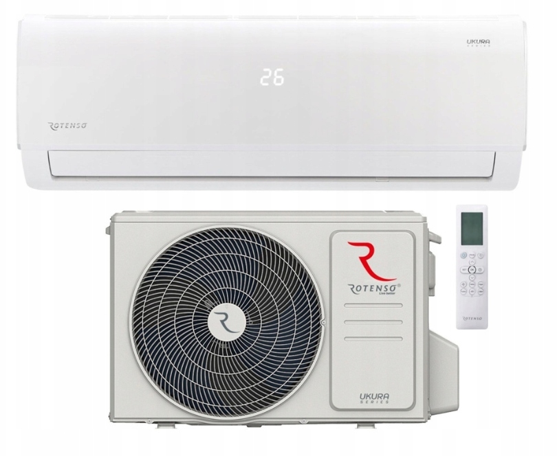 Klimatyzator Rotenso Ukura 3,5kW seria X Wi Fi Jonizator