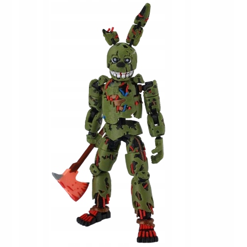 FNAF FIVE NIGHTS AT FREDDYS SPRINGTRAP FIGURKA HORROR KOLEKCJONERSKA 15 CM