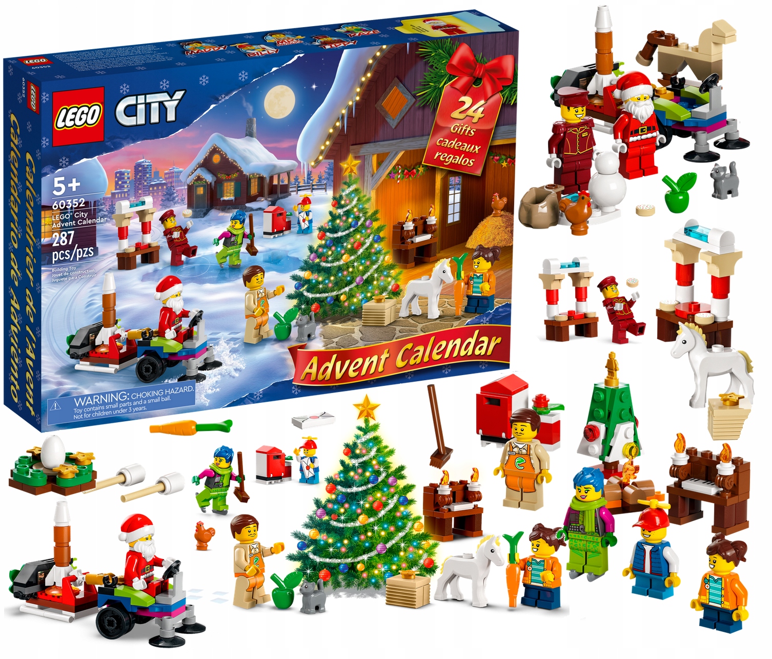 

Lego City Kalendarz Adwentowy Zestawy XXL