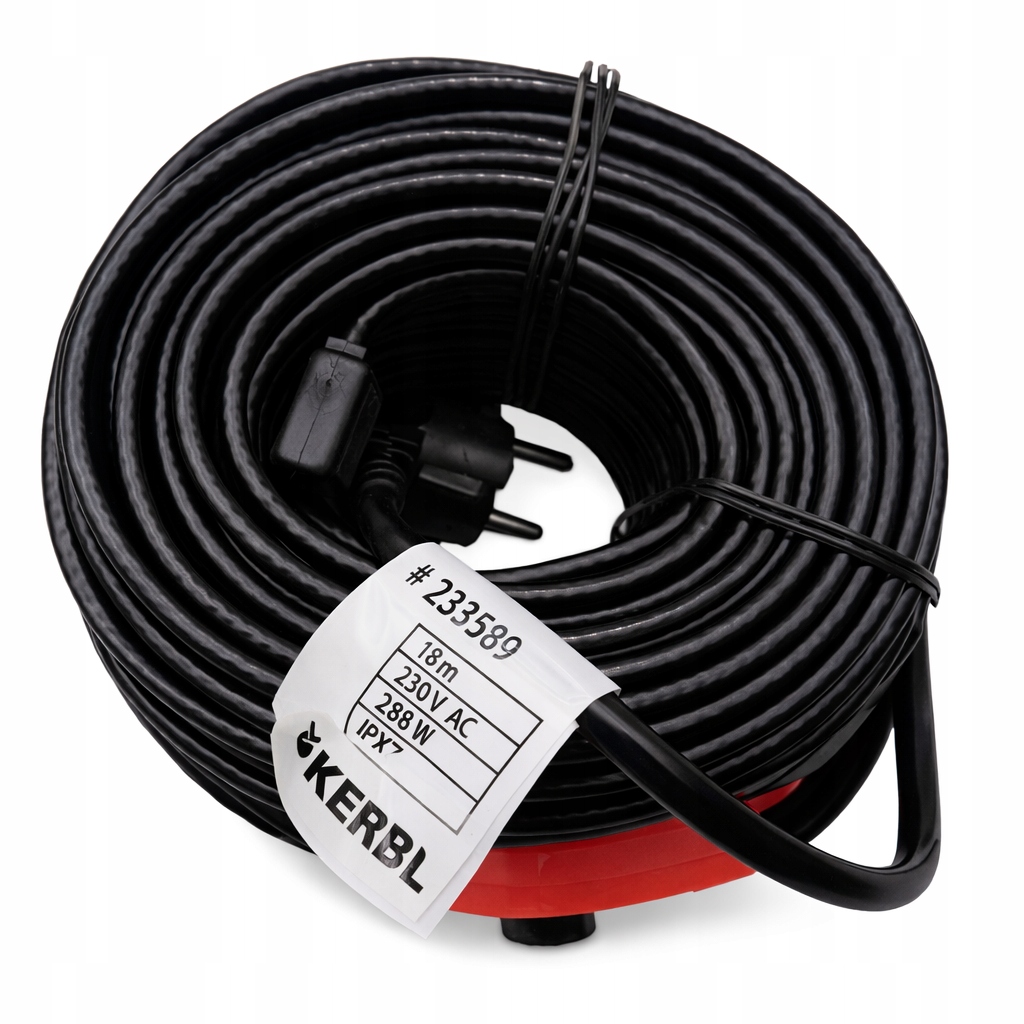 Topný kabel topný kabel 18 m termostat Kerbl