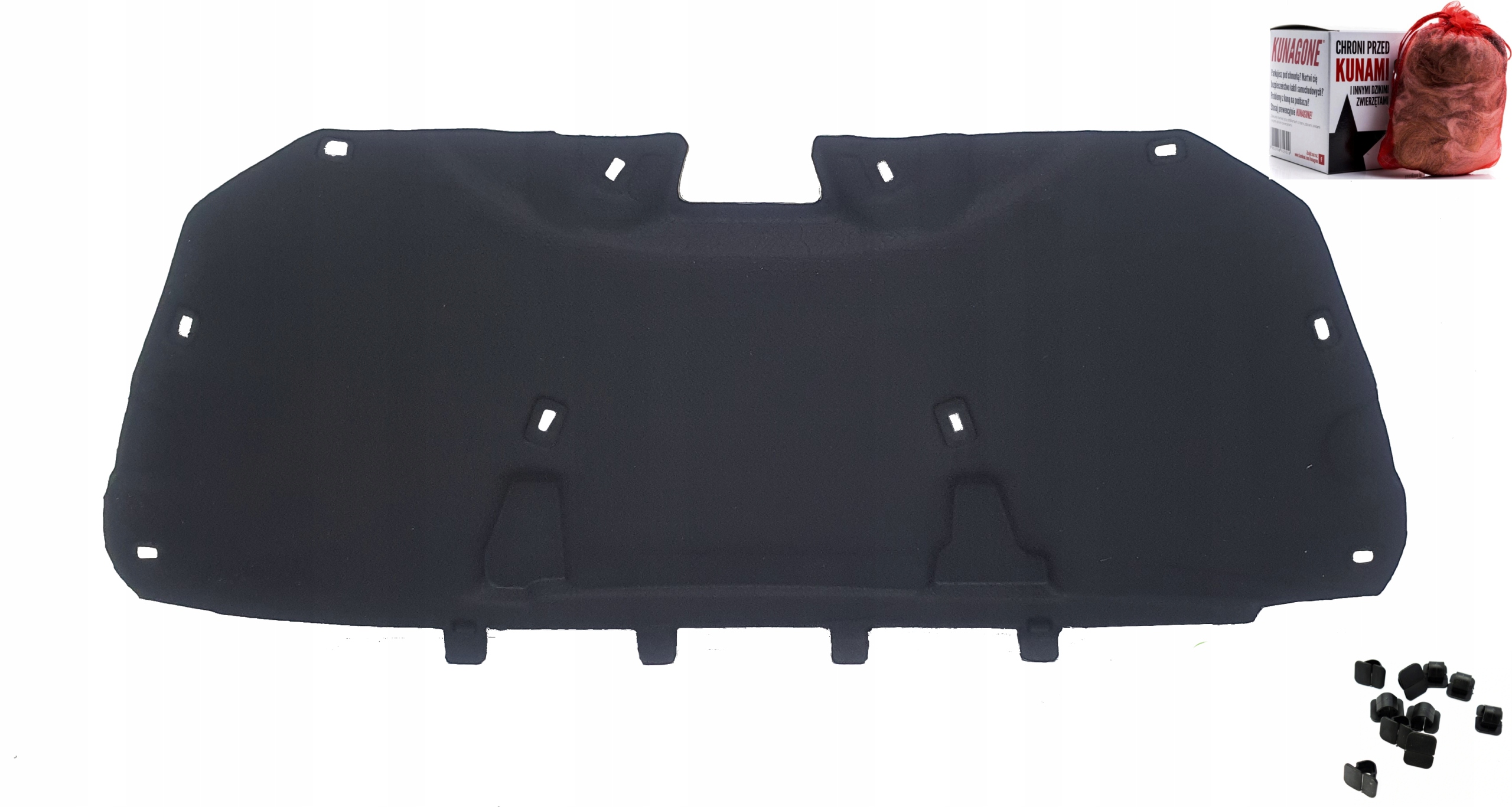 1919105 - ЗВУКОІЗОЛЯЦІЯ ДВИГУНА КАПОТА FORD FOCUS MK3 III КЛІПИ