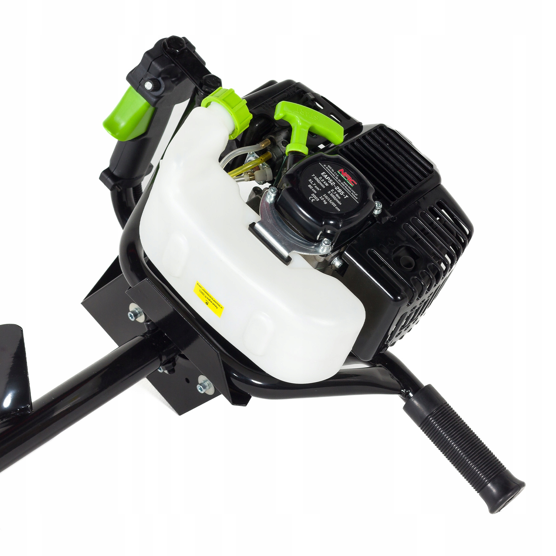 WIERTNICA SPALINOWA NAC ŚWIDER DO ZIEMI GLEBOWY WIERTŁA 10/15/20 CM 2,2KW Długość wiertła 80 cm