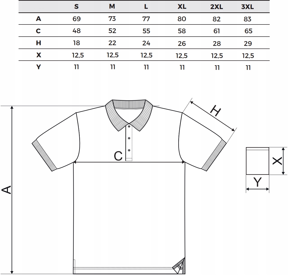 MALFINI COTTON 212 BAWEŁNIANA PRZEWIEWNA WYGODNA męska koszulka polo M Wzór dominujący bez wzoru