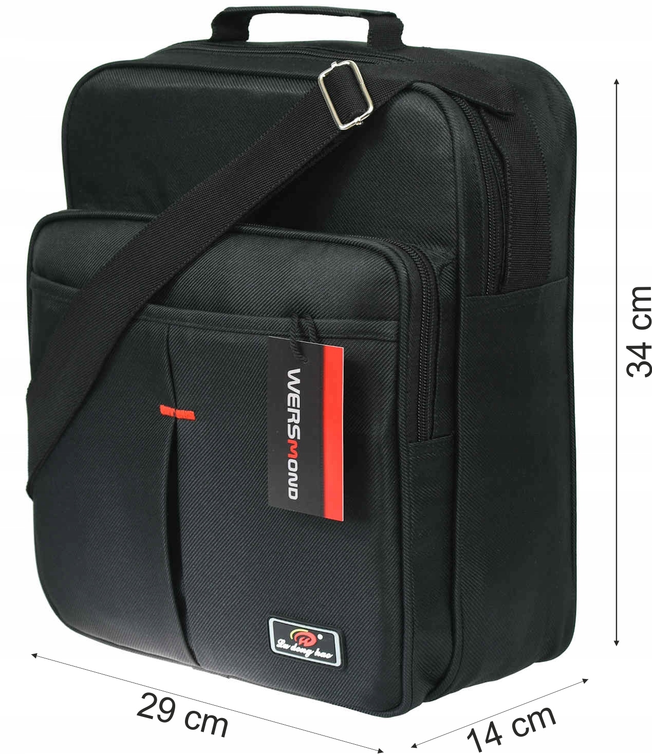 TORBA MĘSKA PIONOWA do pracy z paskiem na ramię Marka inna