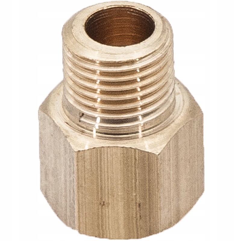 

Redukcja mosieżna manometryczna 1/4" na M12x1
