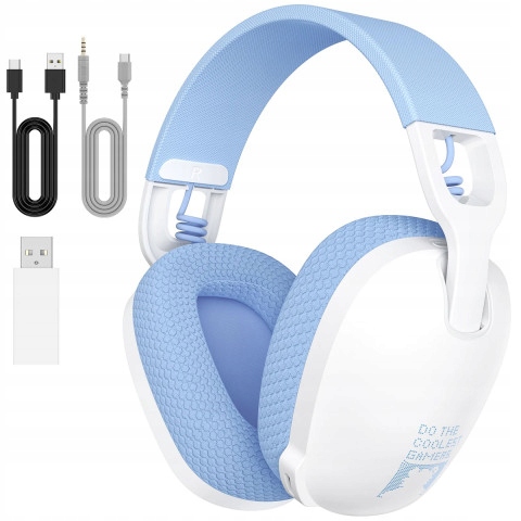 Onikuma B2 Bezprzewodowe Słuchawki Gamingowe Bluetooth Białe
