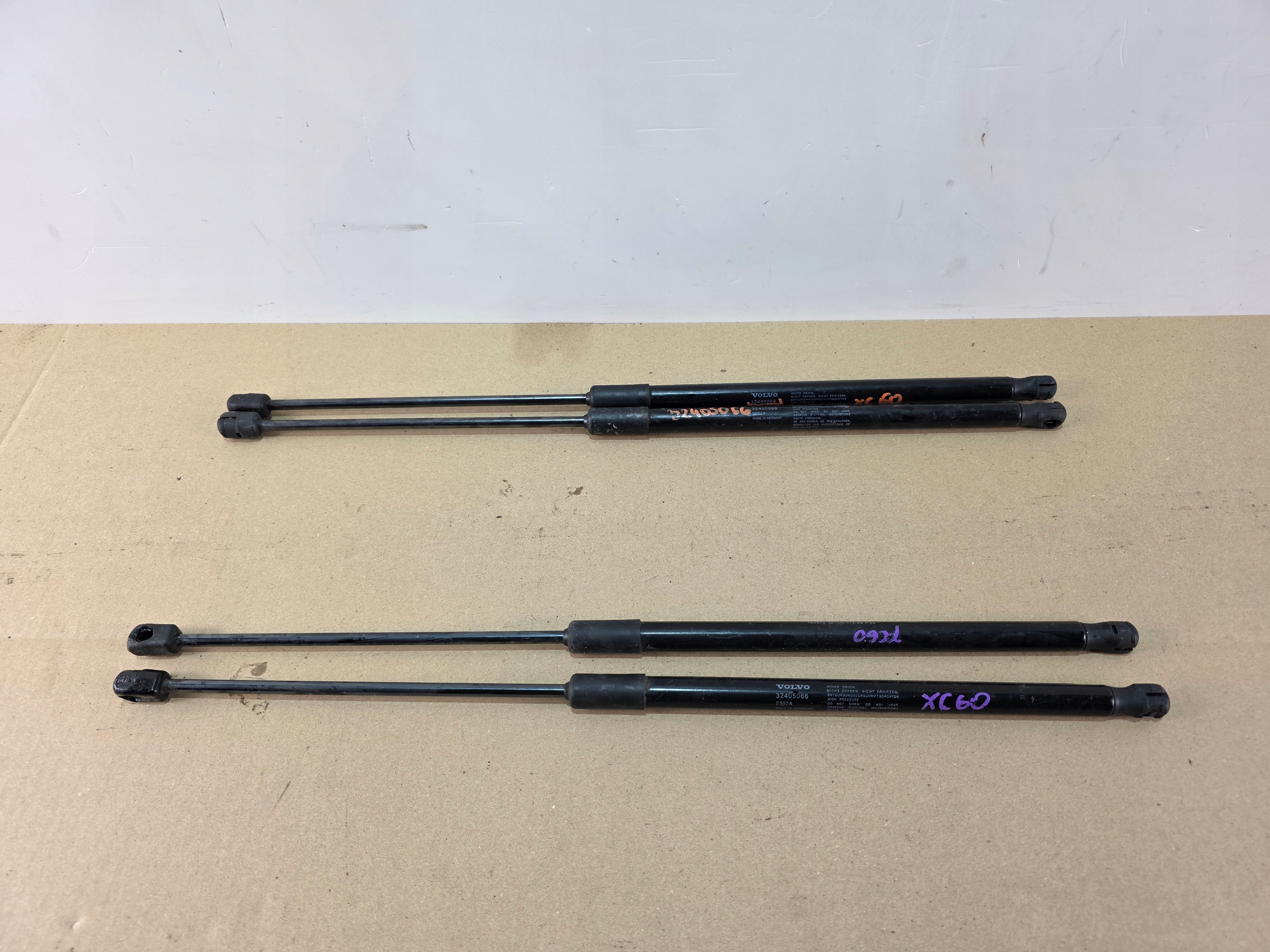 damper telescope bonnets VOLVO XC60 II LIFT 32405066