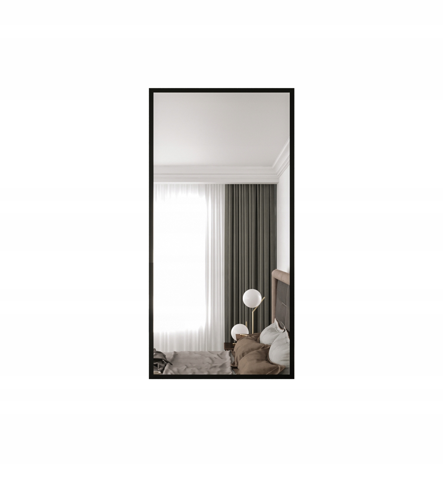 Lustro ścienne prostokąt pion/poziom DALLAS 140x60 Rodzaj inne