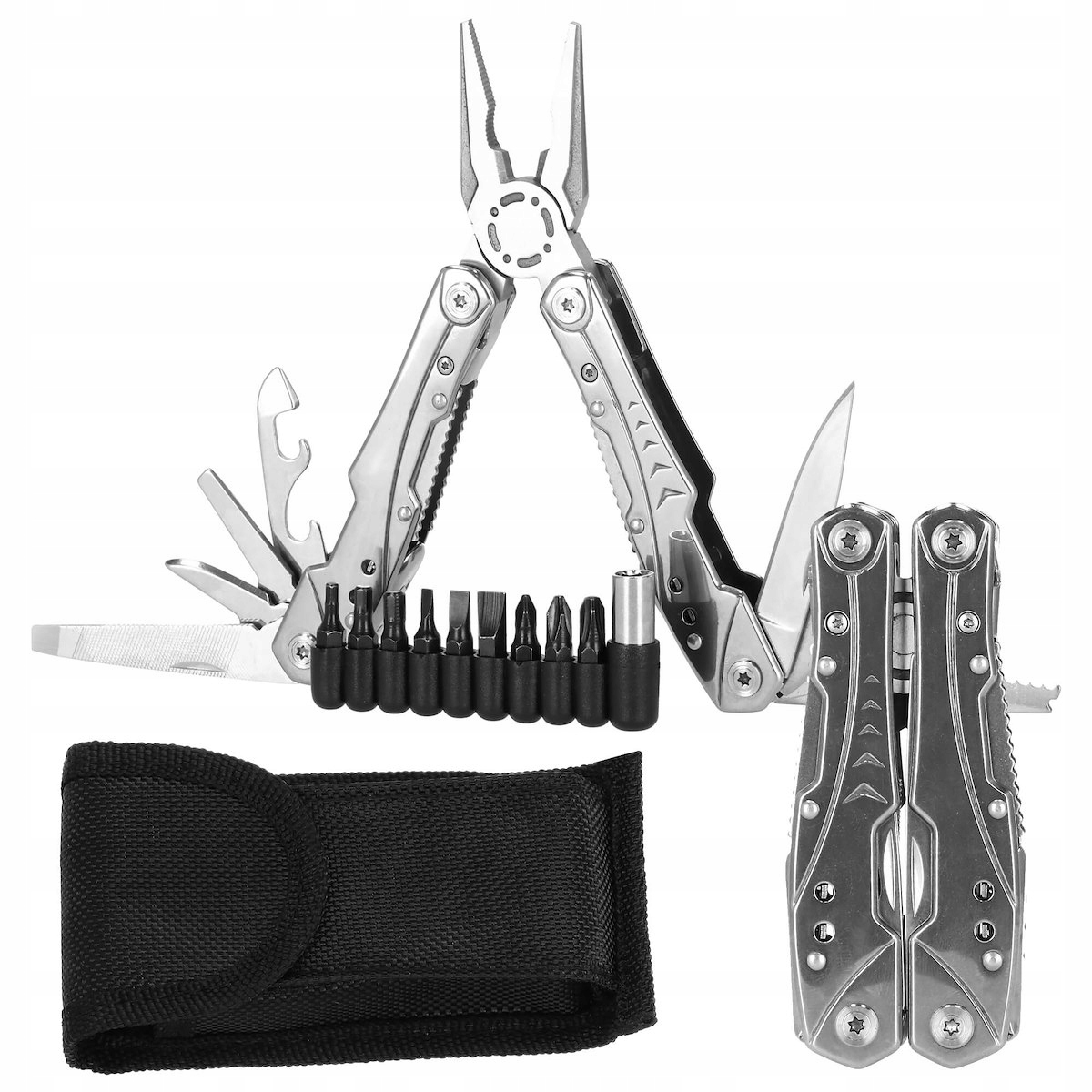 

Multitool Zestaw Wojskowy Narzędzie Scyzoryk 22w1