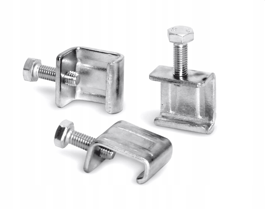Svorky spony svorka clamp spona kanálu niczuk 2,5 mm 300 kusů karton