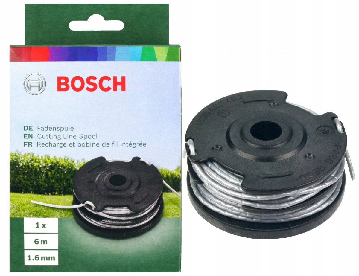 

Szpula Żyłka 1,6mm 6m do podkaszarek Bosch