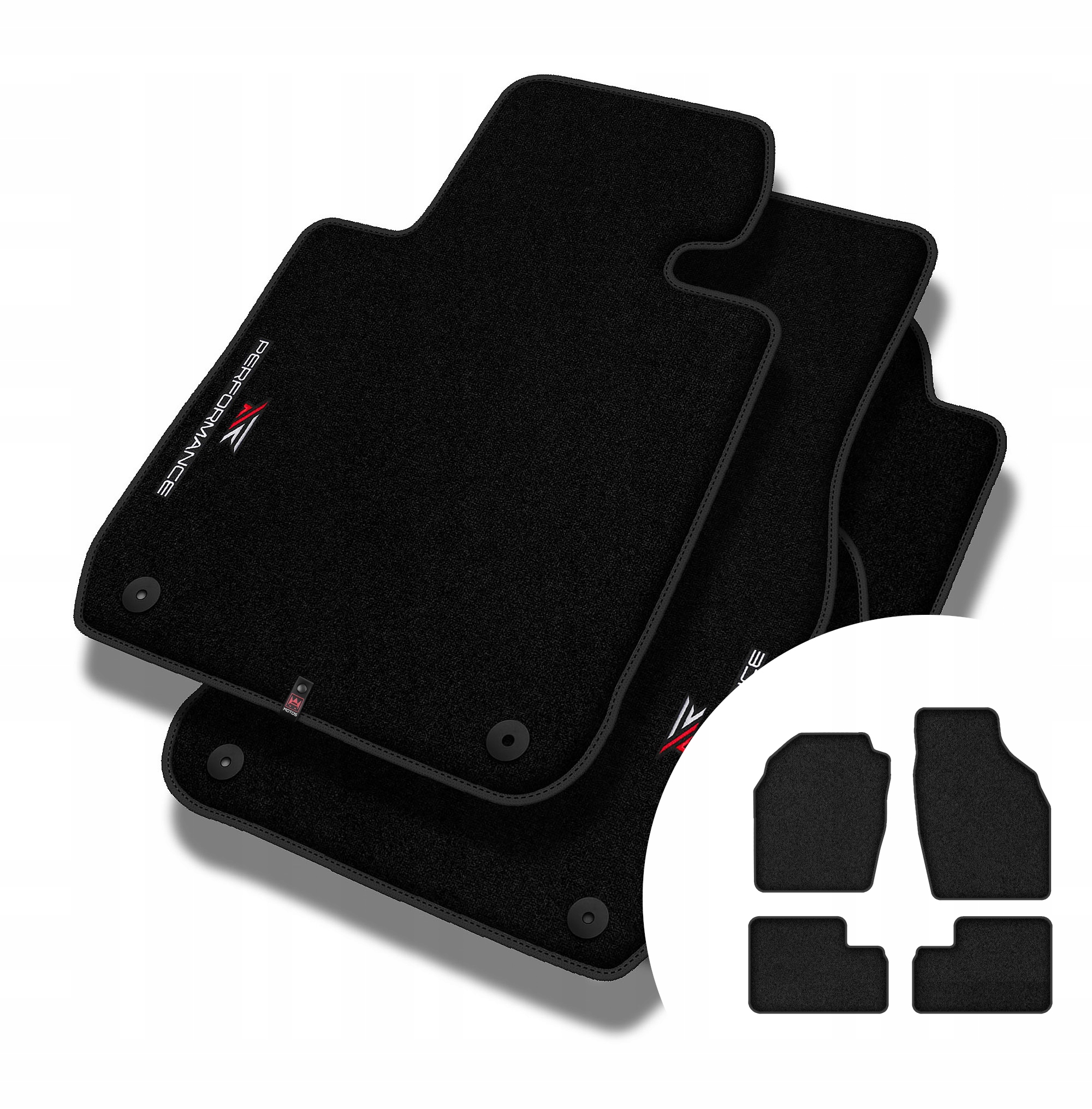 Velúrové koberčeky Performance Premium pre Opel Agila A 2002-2008