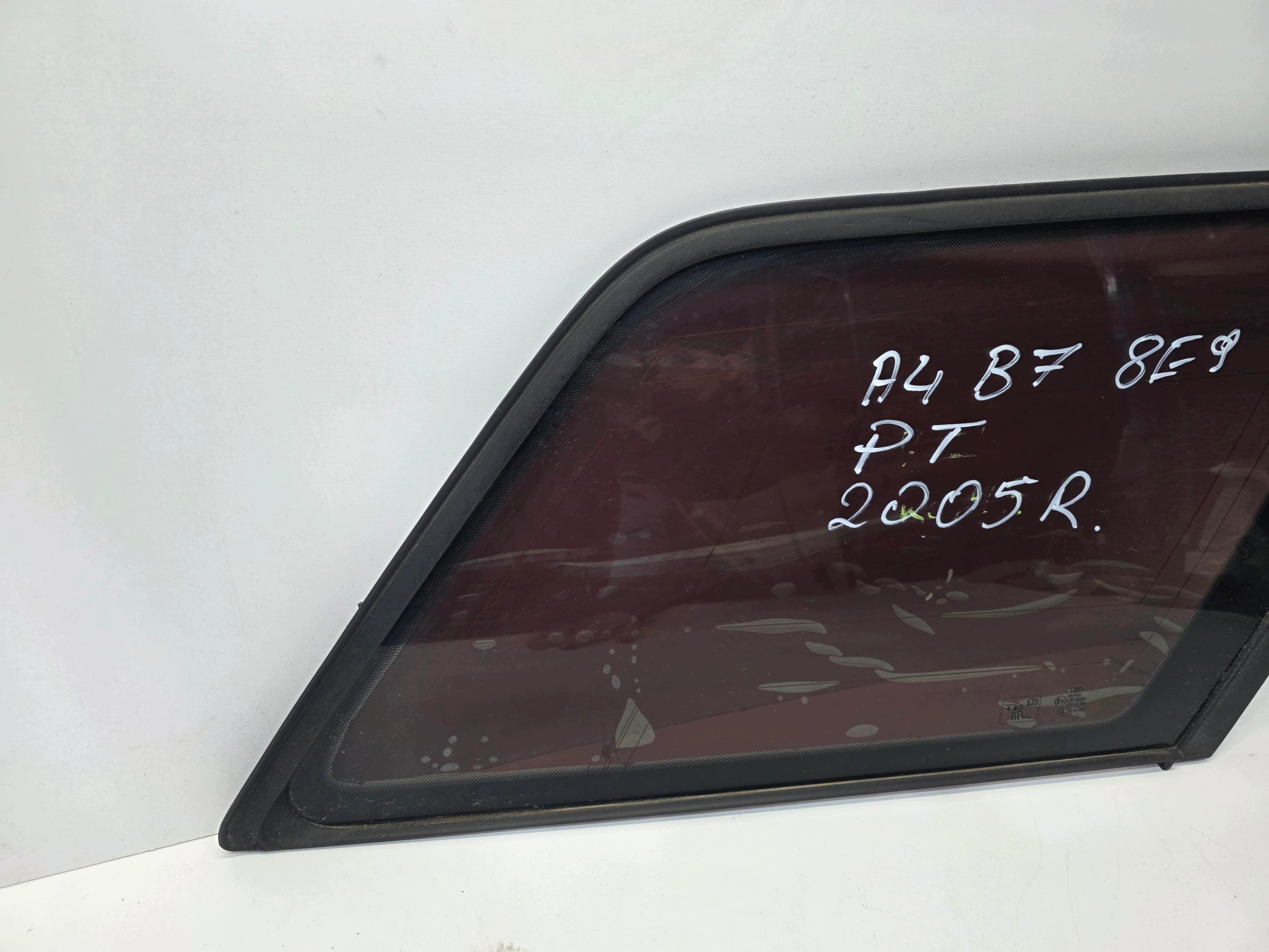 window bodywork right rear part AUDI A4 B7 8E9 AVANT 2005 ROK