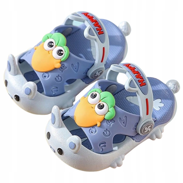 Klapki Kroksy Chłopięce Blue Królik Sandałki 28/29