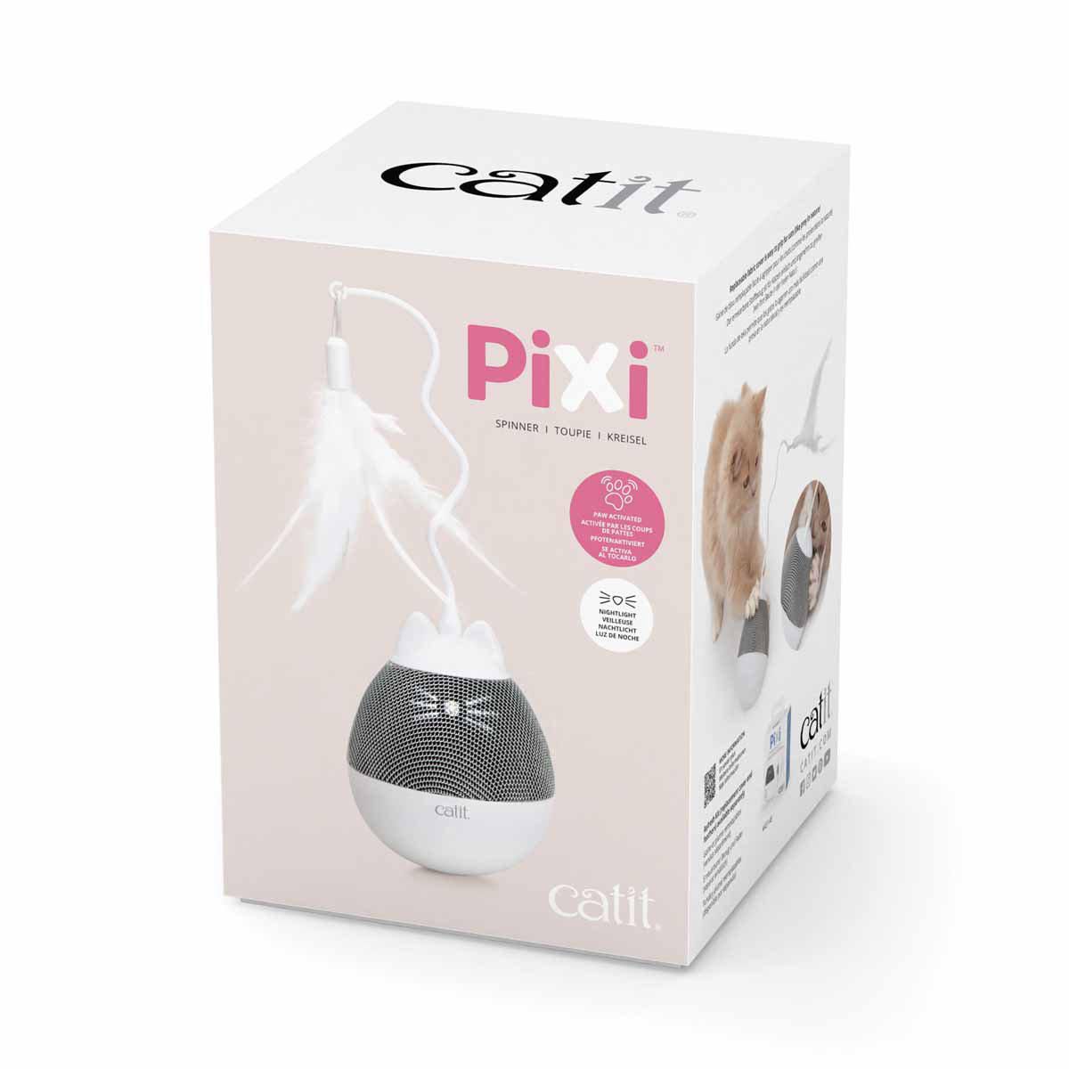 Levně Catit Pixi Spinner Bílá+šedá