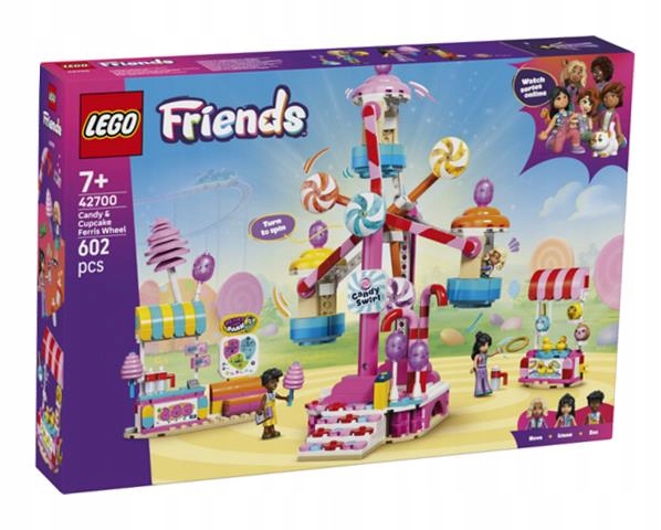 Lego(r) Friends 42700 Loukotě S Bonbóny A Cupcaky
