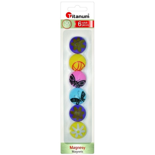 

Magnesy Titanum 30mm/6 szt. (242922)