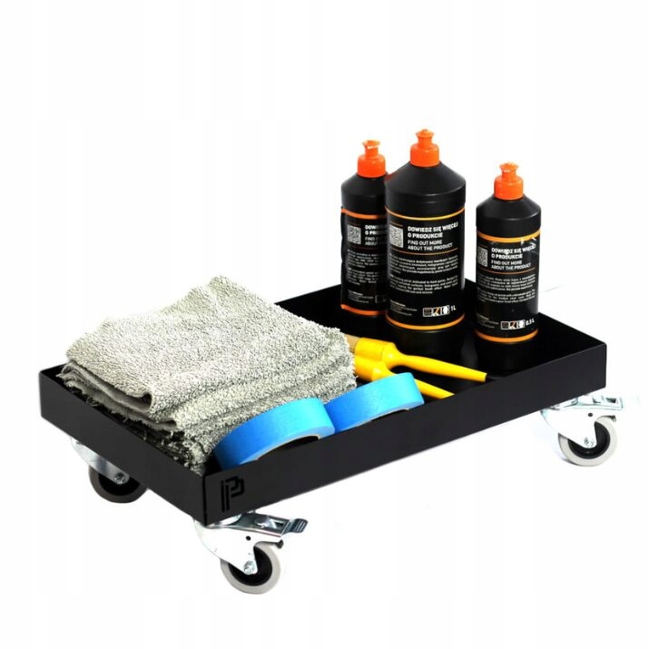 Poka Premium Wna – kovový, nízky vozík na príslušenstvo