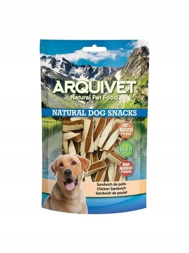 4x Arquivet Psí pamlsek Sendvič s kuřecím masem 100 g