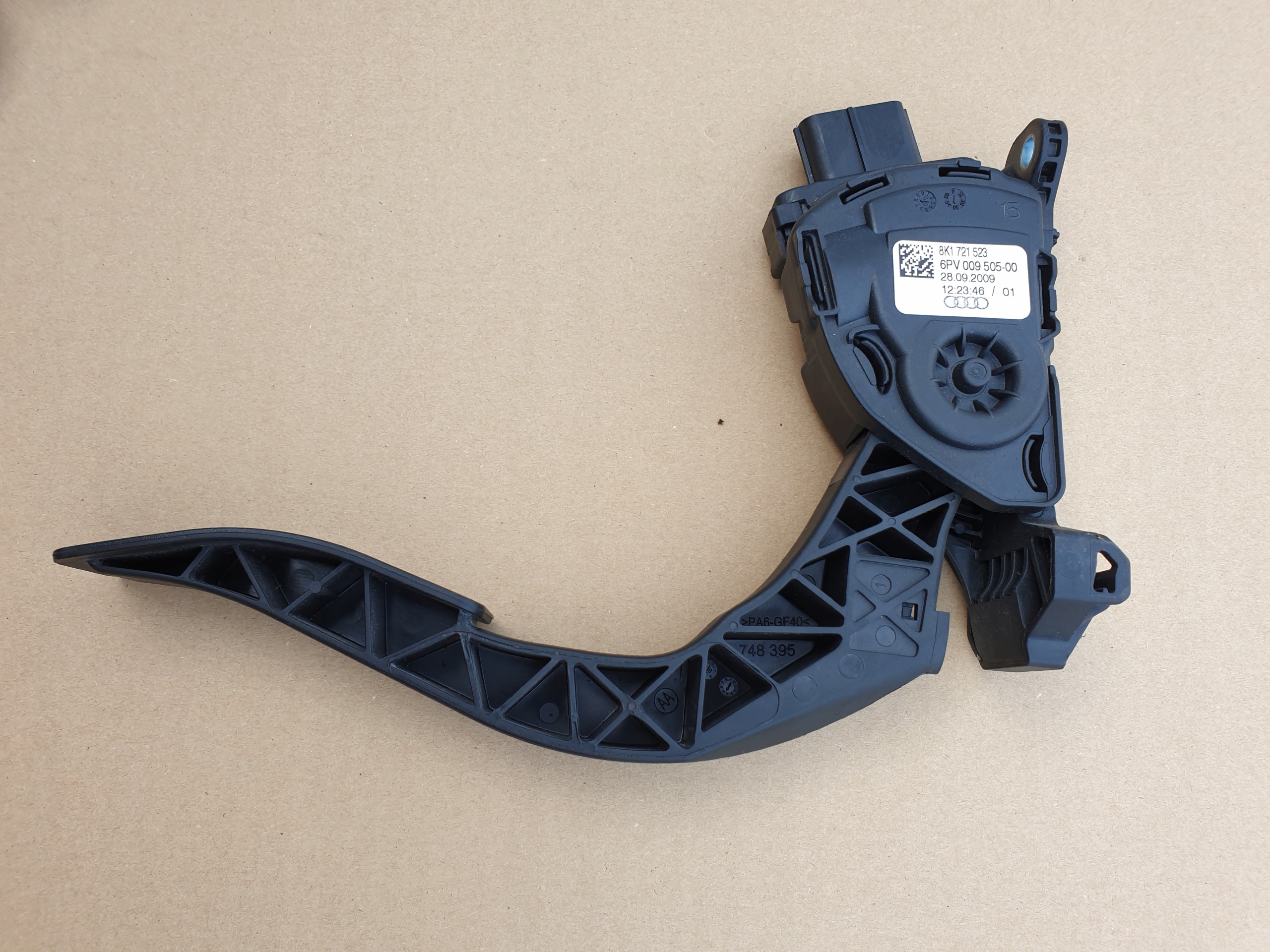 accelerator pedal potentiometer AUDI A4 A5 B8 A5 8T Q5 8R