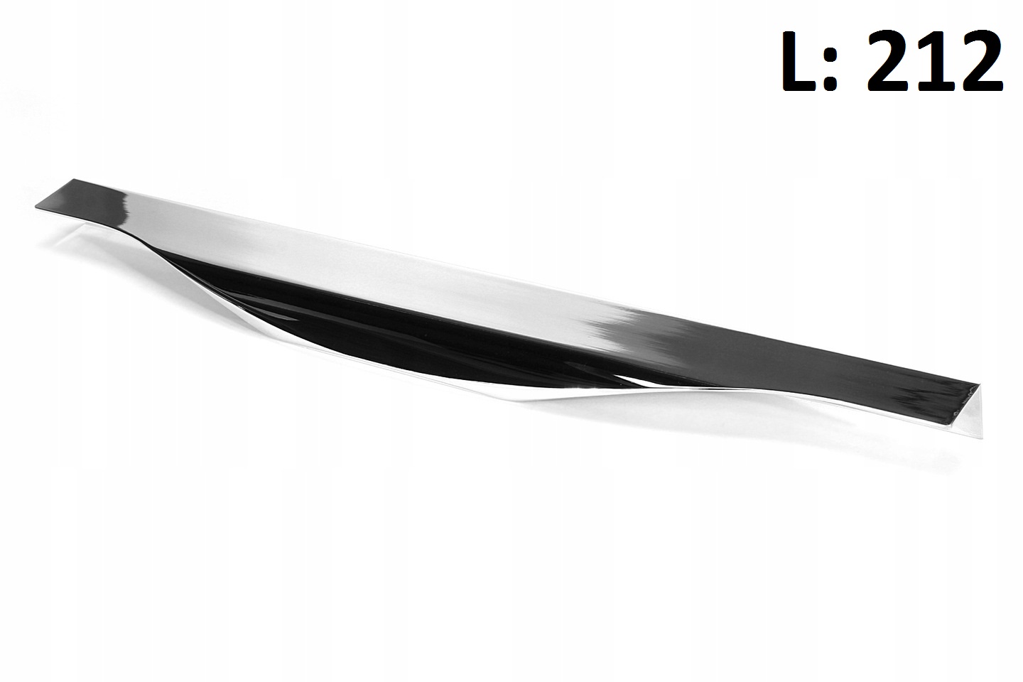 

Uchwyt meblowy krawędziowy Łeska Chrom L212