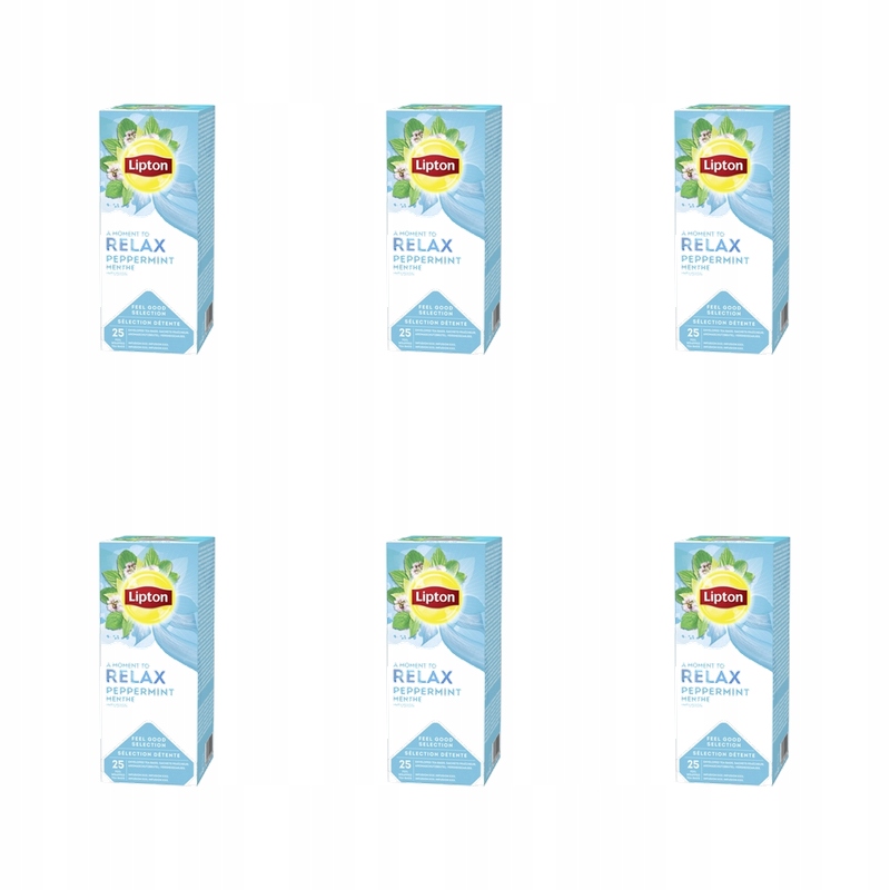 Lipton Classic Peppermint 25 kopert x1,6g X6