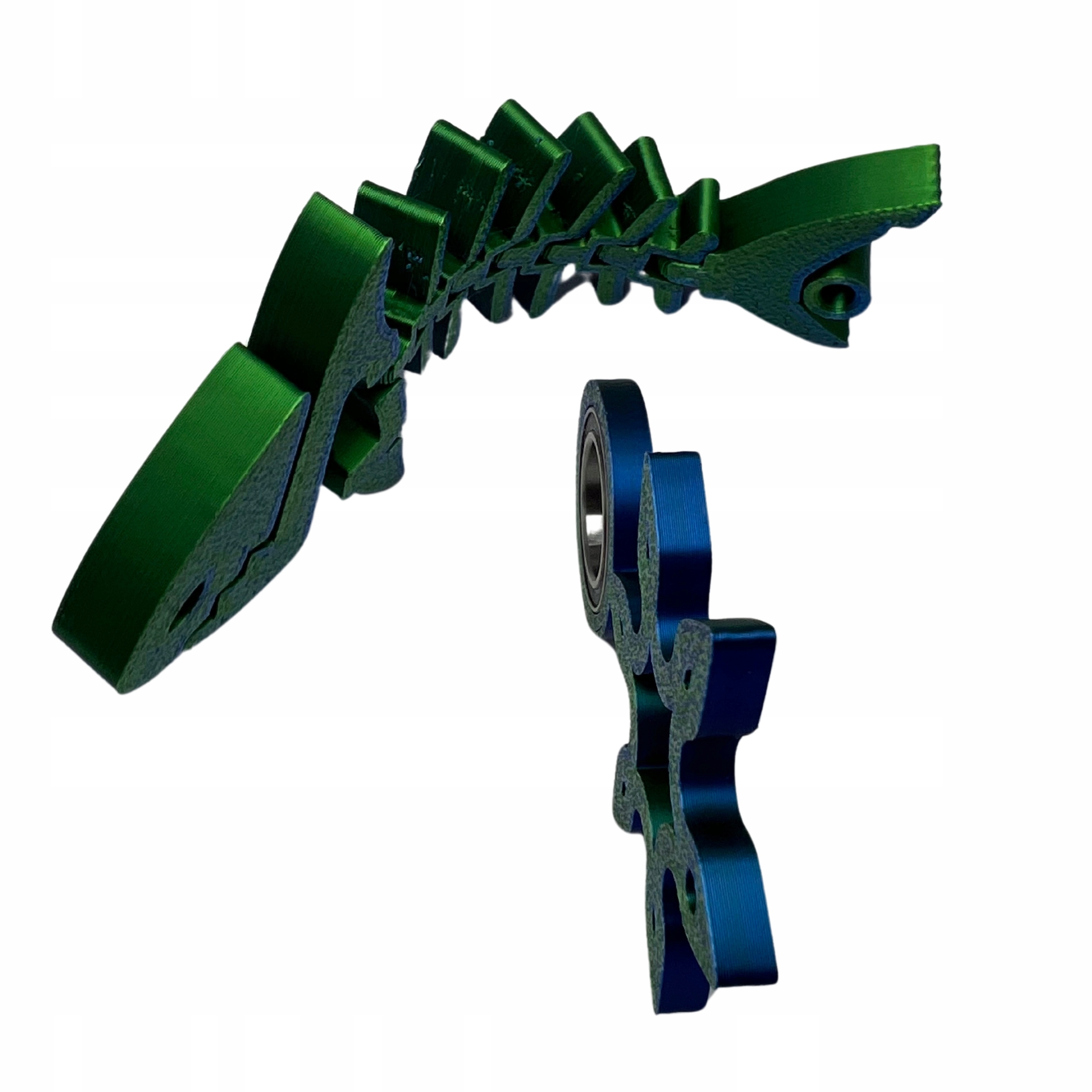 Keyrambit brelok gwiazda samuraja spinner zestaw + rekin flexi kolor blue Rodzaj Fidget Spinner