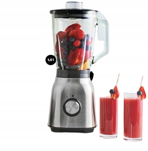 BLENDER KIELICHOWY SZKŁO EPIO-MOC 1250W-b