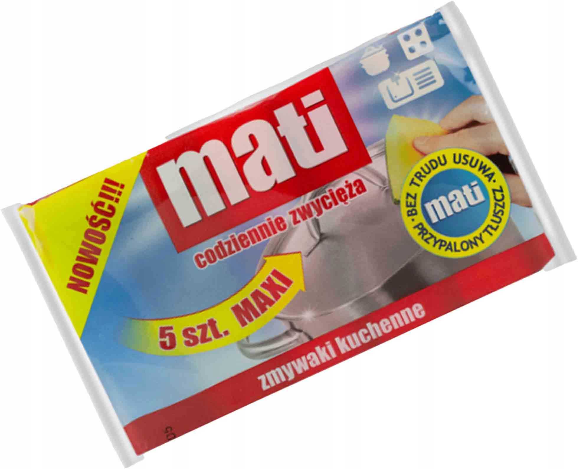 

Mati Zmywak Kuchenny 5 szt. Maxi