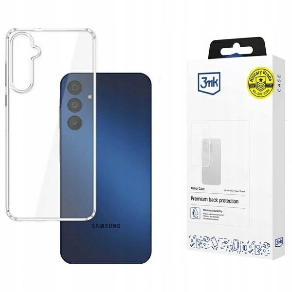 3mk Armor Case wytrzymałe etui do Samsung Galaxy A16 4G przezroczyste