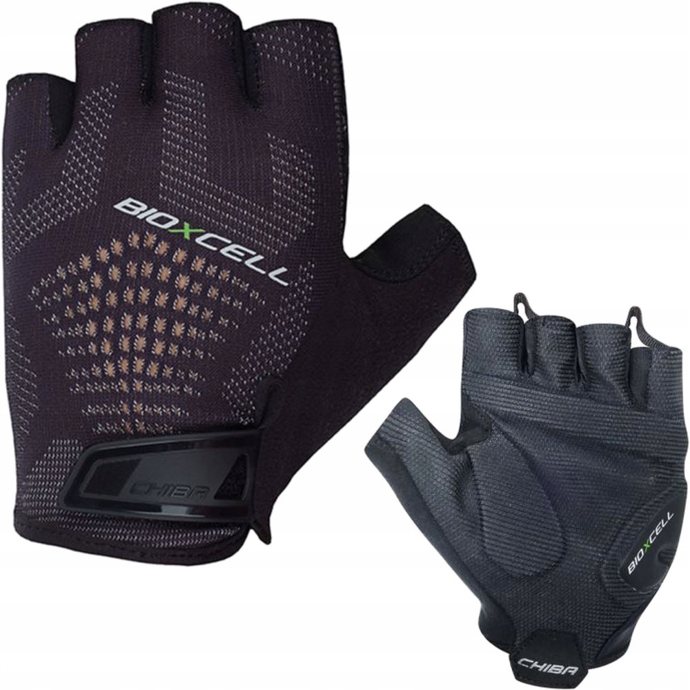 Chiba BioXCell Fly v2 Cyklistické rukavice černé M 3D Poron