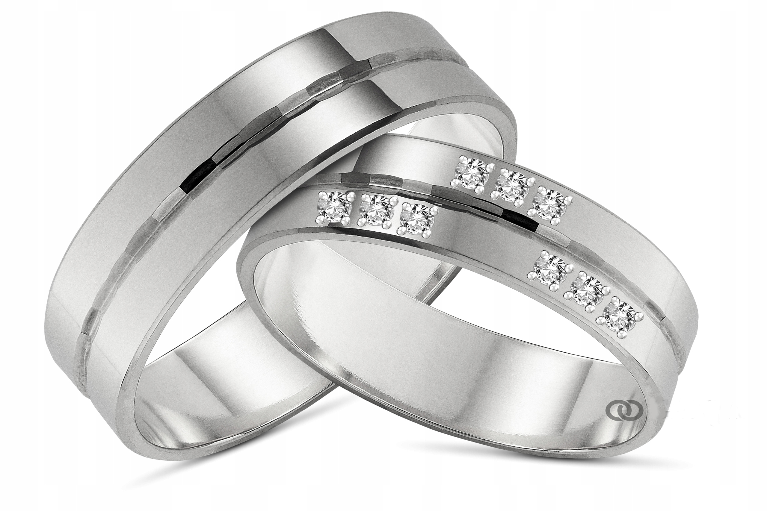 Prsteny s zirkony 5 mm OB51 AG925