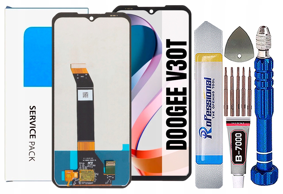 Displej Pro Doogee V30T Originál LCD Displej
