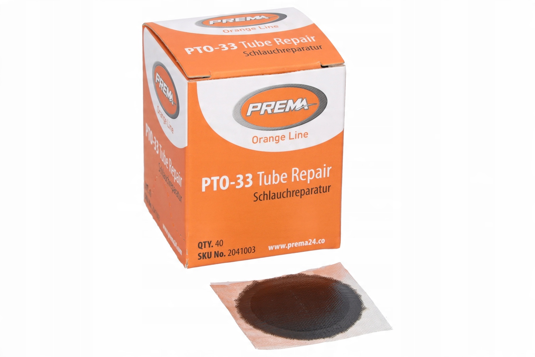 

Łatka łatki do dętek okrągła 33 mm Prema 20 szt.