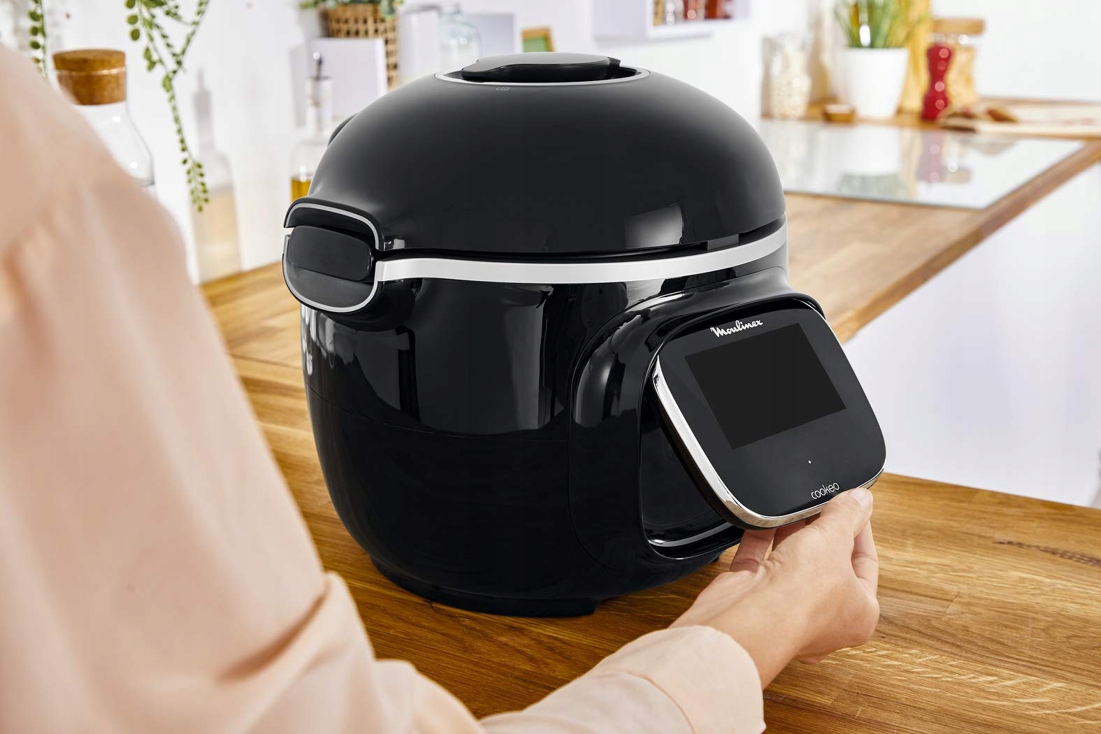 MOULINEX Cookeo Touch Multicooker Inteligentny Szybkowar WiFi Czarny — miniatura 6