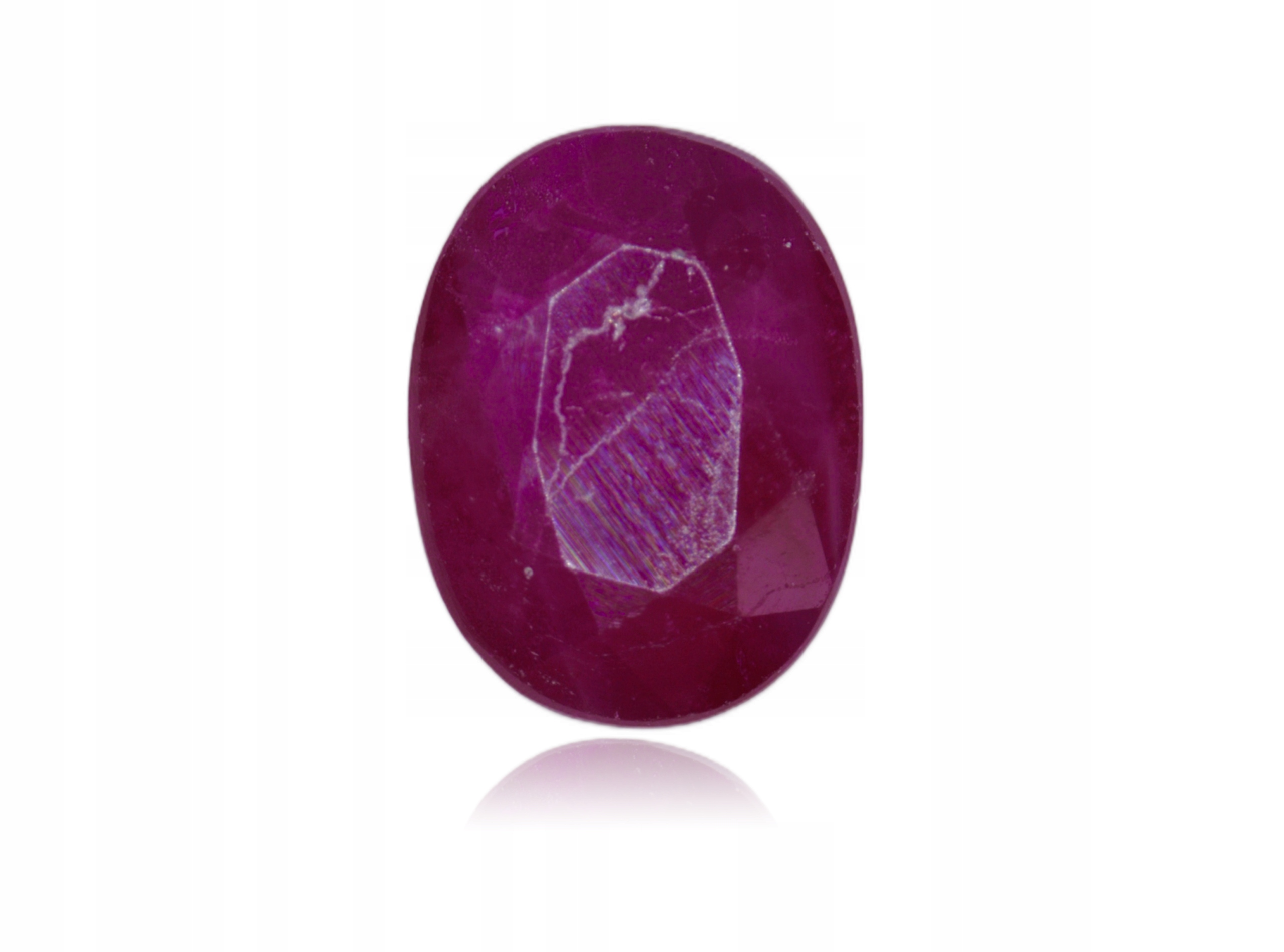 Rubín 2.16ct Ovál Myanmar eCertifikát Wbd