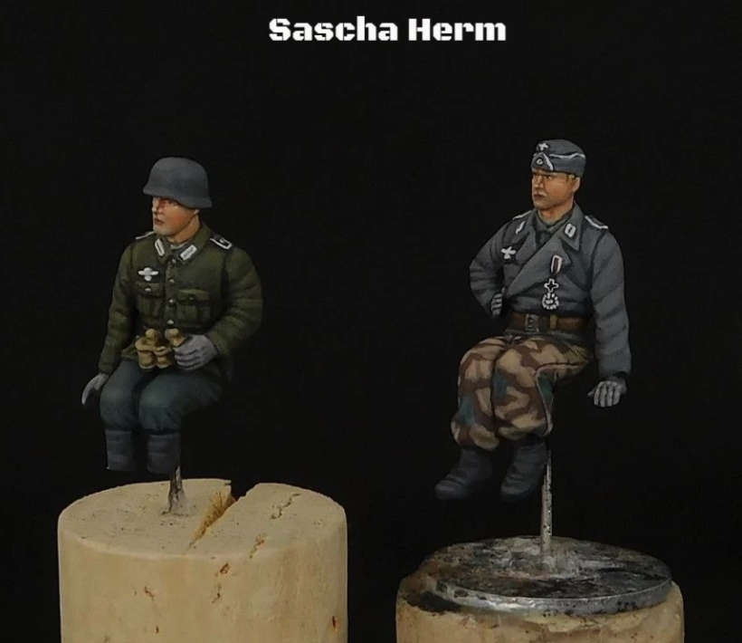 Rubicon Models - German Panzer Crew Modele do Bolt Action 3ed Stan opakowania oryginalne